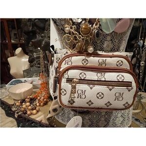 Vegan Leather Hip Pack Festival Bohemian Fanny Pack CM Print Designer 💋Mexico